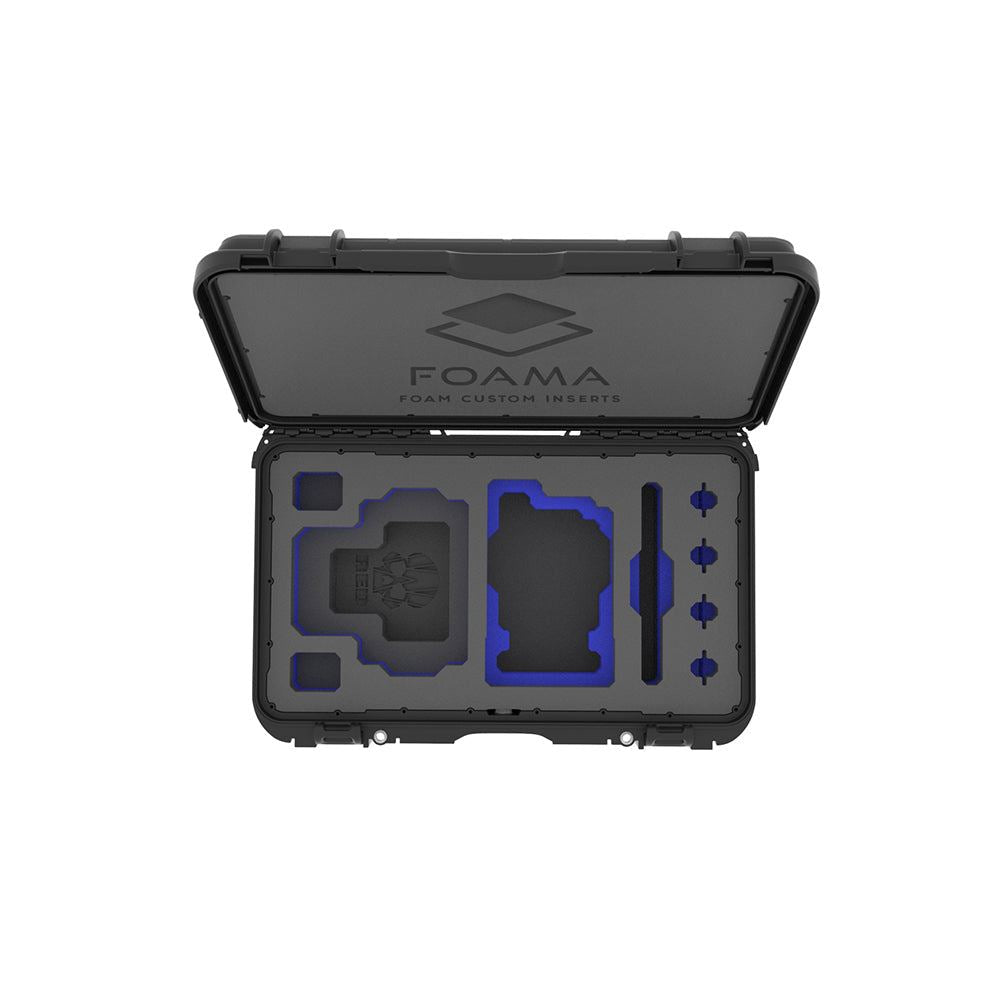 RED_V_Raptor_Carry-On_Case_Blue_TopView_353BK0935BL